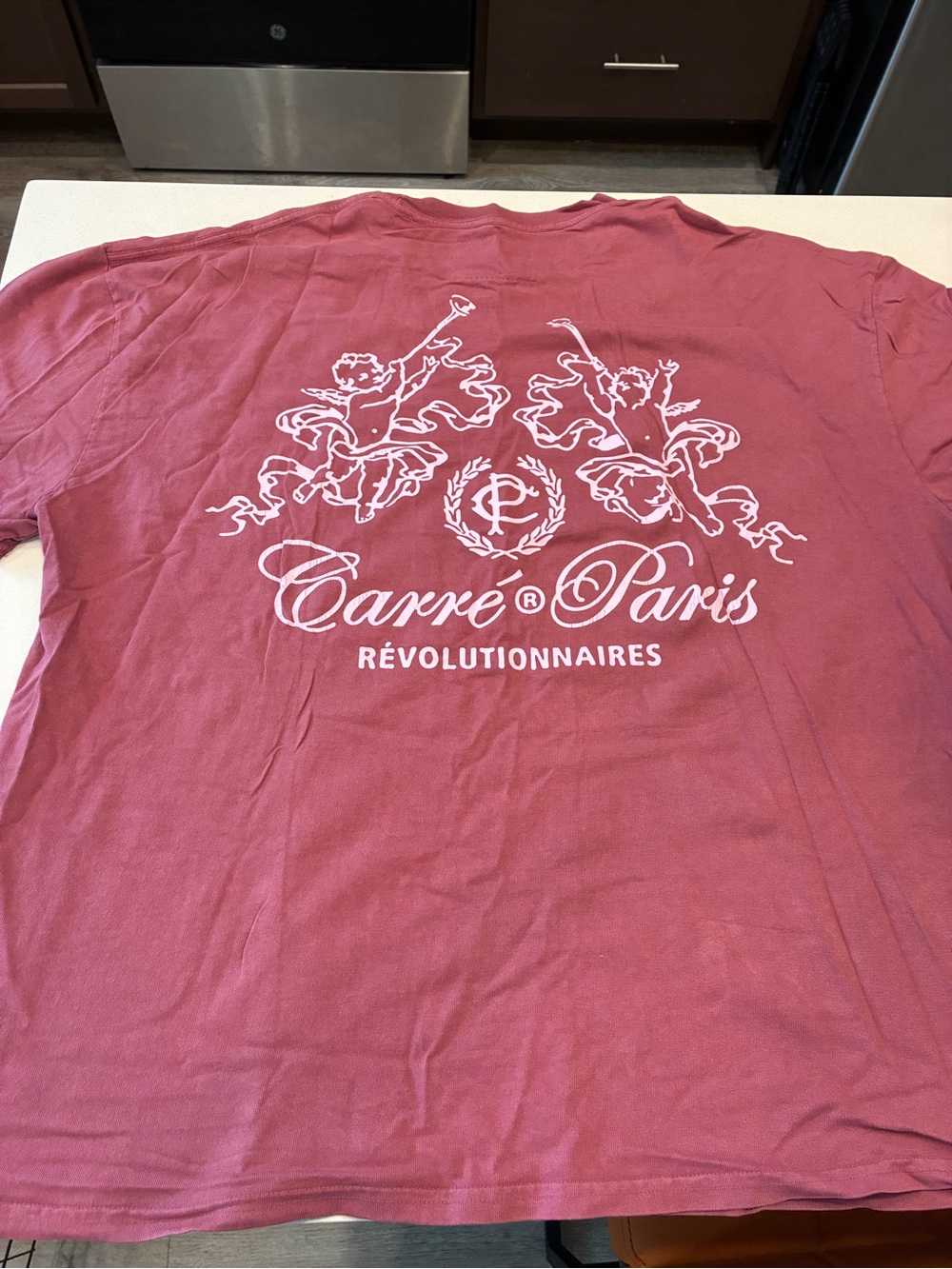 Carré Men’s Short Sleeve Tee in Dusty Rose